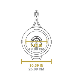 Blacklock Lightweight Skillet
