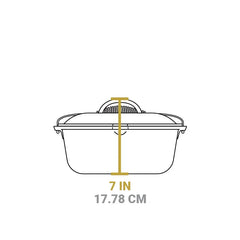 Dutch Oven with Bail Handle