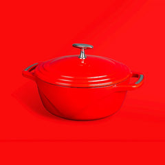USA Enamel™ Cast Iron Dutch Oven