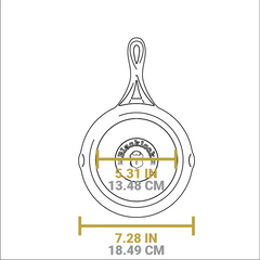 Blacklock Lightweight Skillet