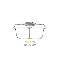 Dutch Oven with Bail Handle