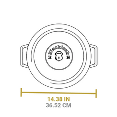 Blacklock 4 Quart Lightweight Cast Iron Braiser