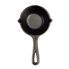 Seasoned Cast Iron Melting Pot